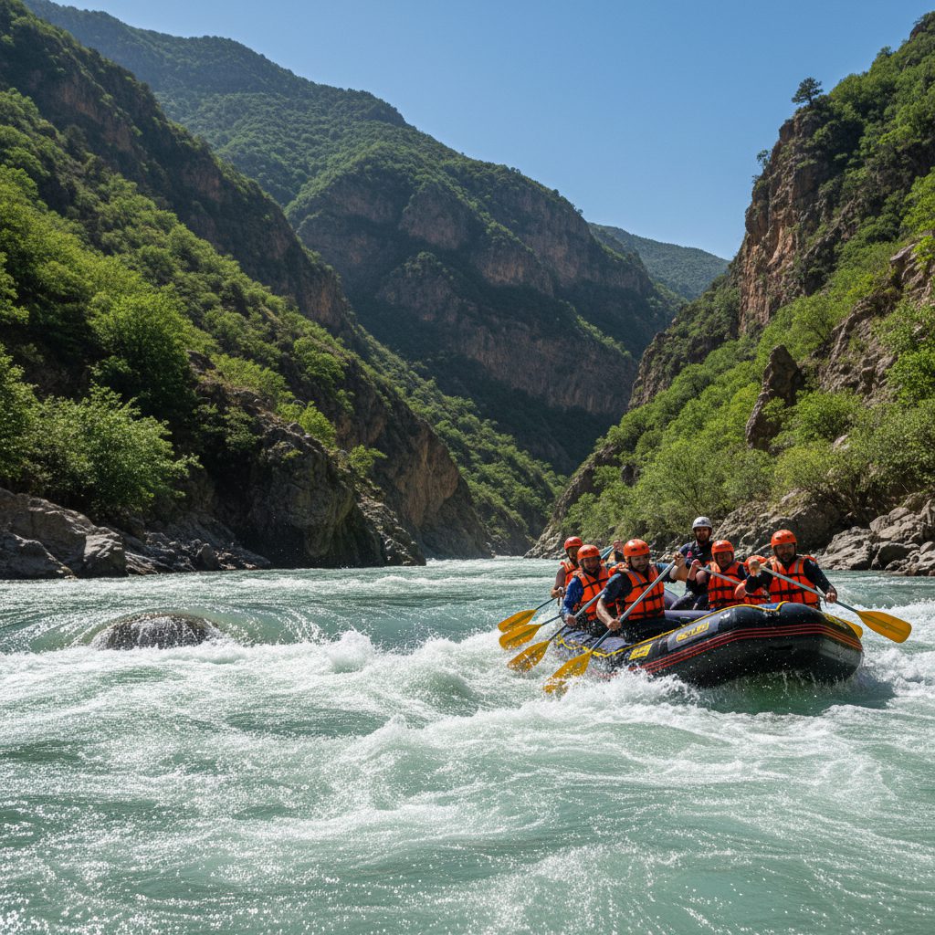 armand_river_rafting راهنمای کامل تور رفتینگ ارمند از شهرکرد