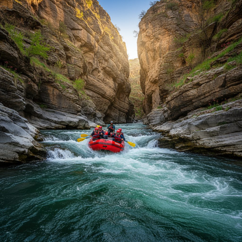 رفتینگ در بهار: بهترین فصل ماجراجویی در رودخانههای ایران 2 رفتینگ در بهار