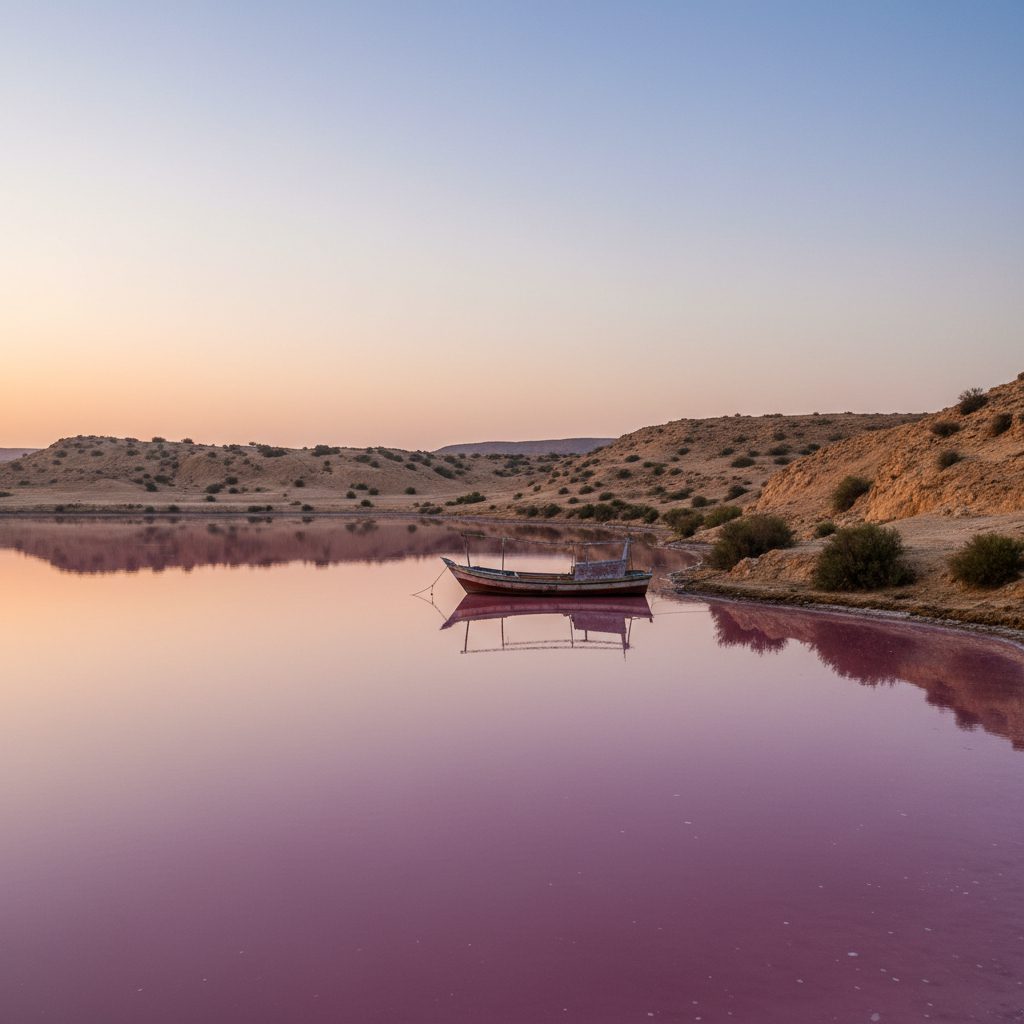 تالاب لیپار چابهار کجاست؟ آشنایی با دریاچه صورتی ایران 2 تالاب لیپار