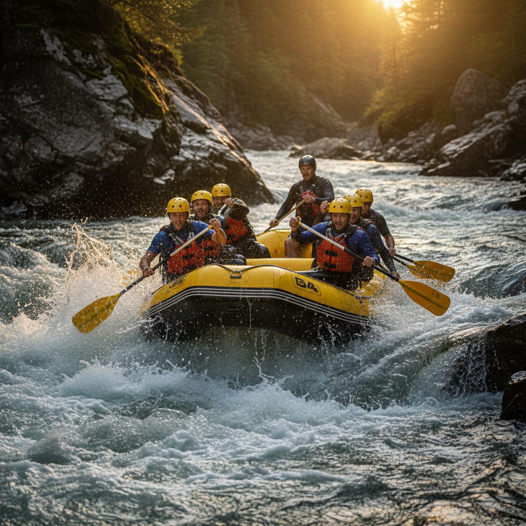 تجربه رفتینگ یا پارک آبی؟ مقایسه طبیعت بکر و سازه مدرن 2 تجربه رفتینگ