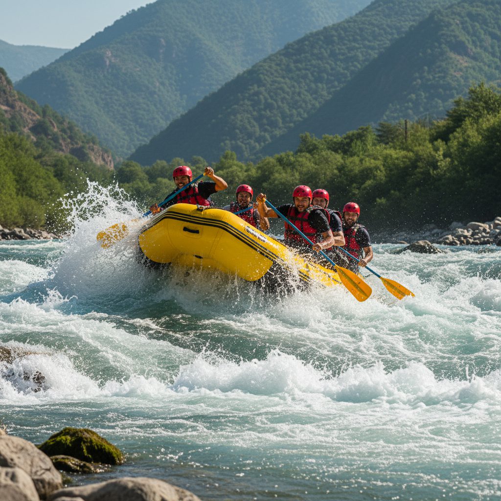 haraz_rafting راهنمای کامل رفتینگ رودخانه هراز