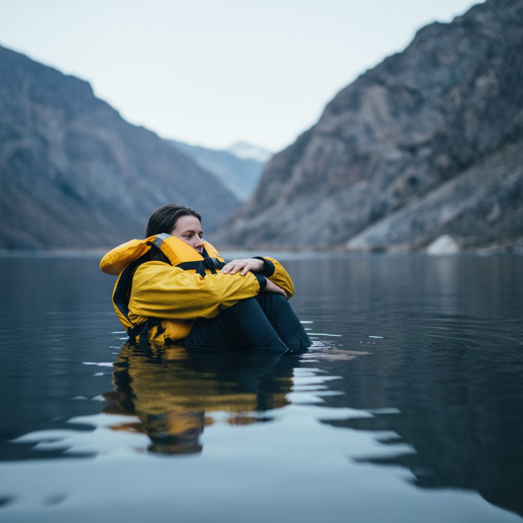 شوک آب سرد چیست؟ تفاوت آن با هایپوترمیا در رفتینگ 12 شوک آب سرد