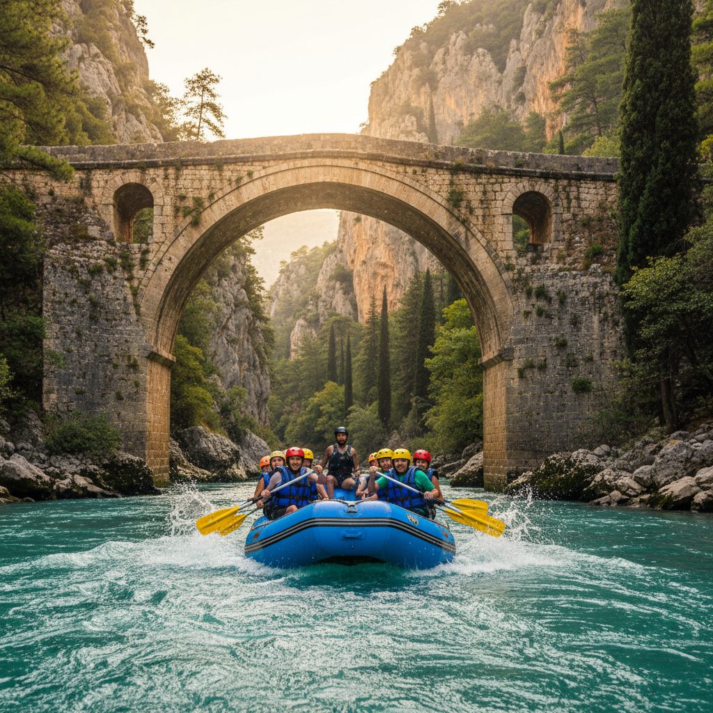 تنگه کوپرولو: بهترین مقصد رفتینگ در آنتالیا | راهنما 2 تنگه کوپرولو