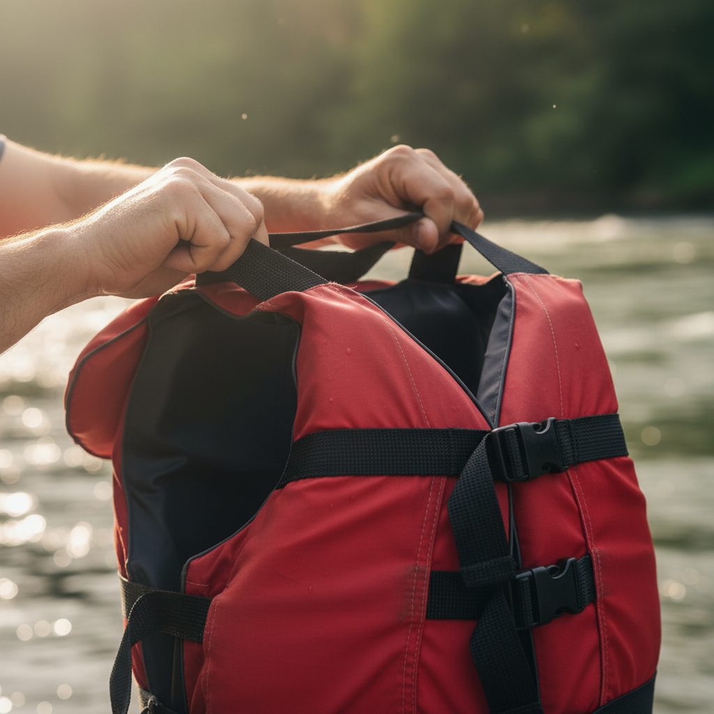 تفاوت جلیقه نجات رفتینگ و جلیقه شنا | راهنمای ایمنی کامل 3 تفاوت جلیقه نجات رفتینگ و جلیقه شنا