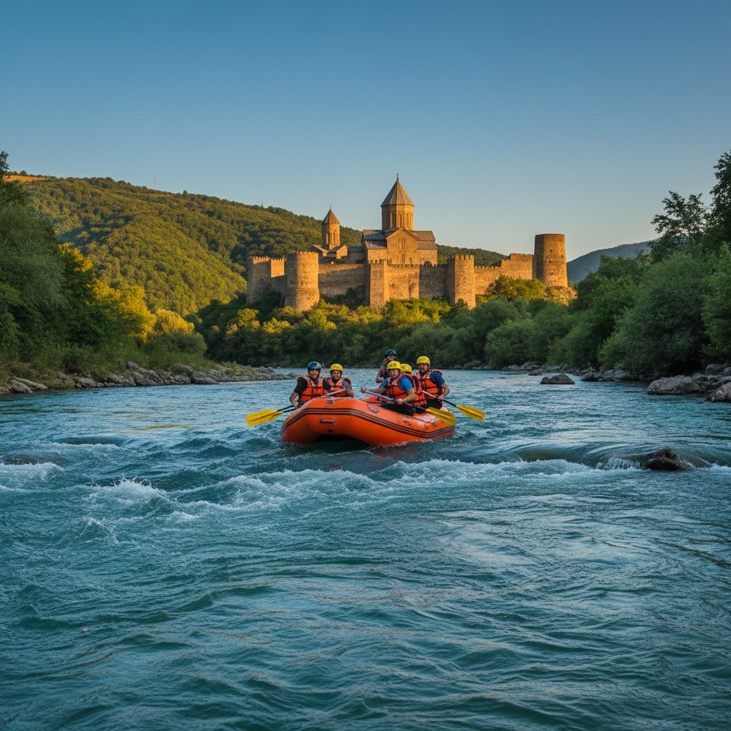 رفتینگ در گرجستان: معرفی بهترین رودخانههای تفلیس و باتومی 5 رفتینگ در گرجستان