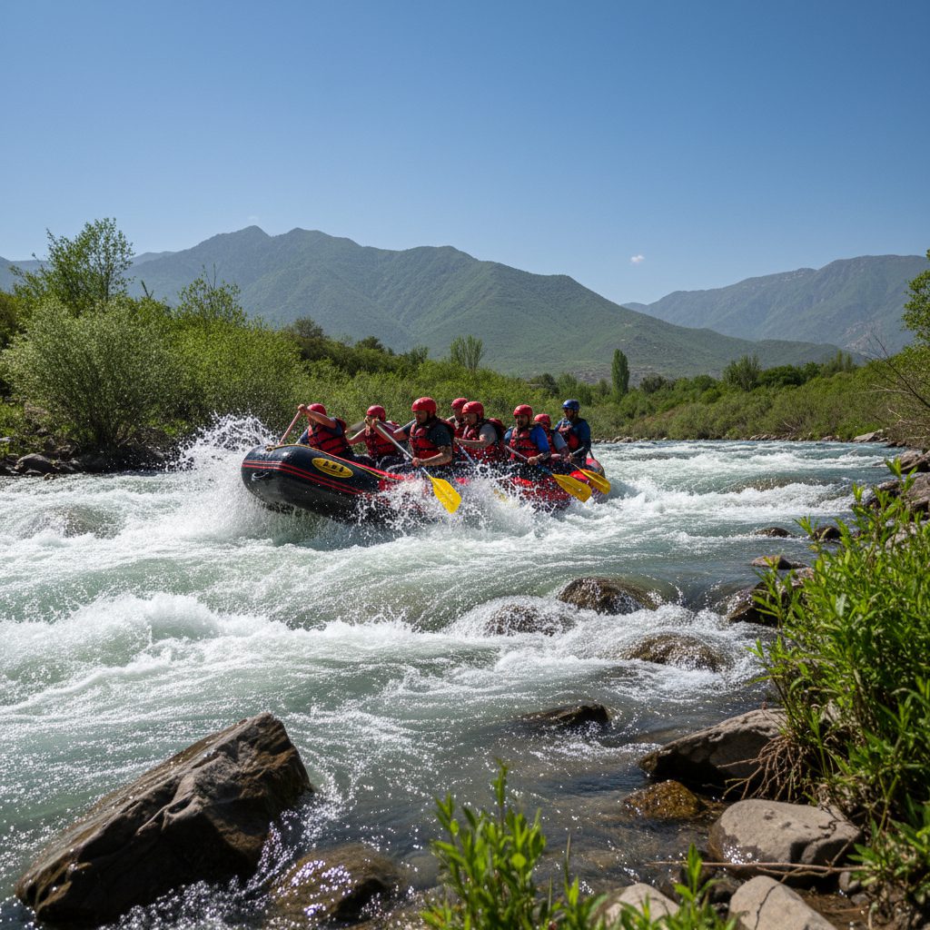 rafting_around_tehran راهنمای کامل رفتینگ اطراف تهران