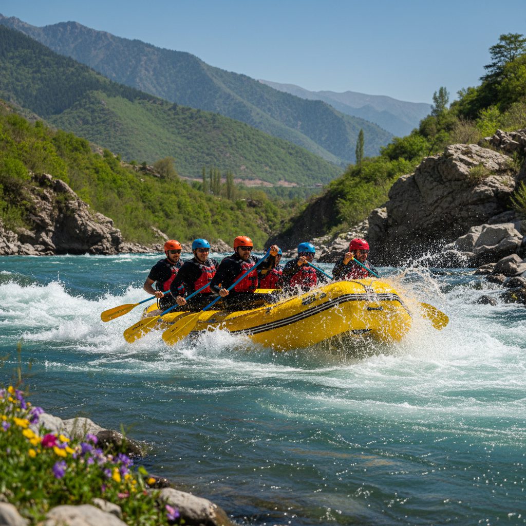 rafting_in_nowruz راهنمای کامل تور رفتینگ نوروز: بهترین مقاصد عید ۱۴۰۴