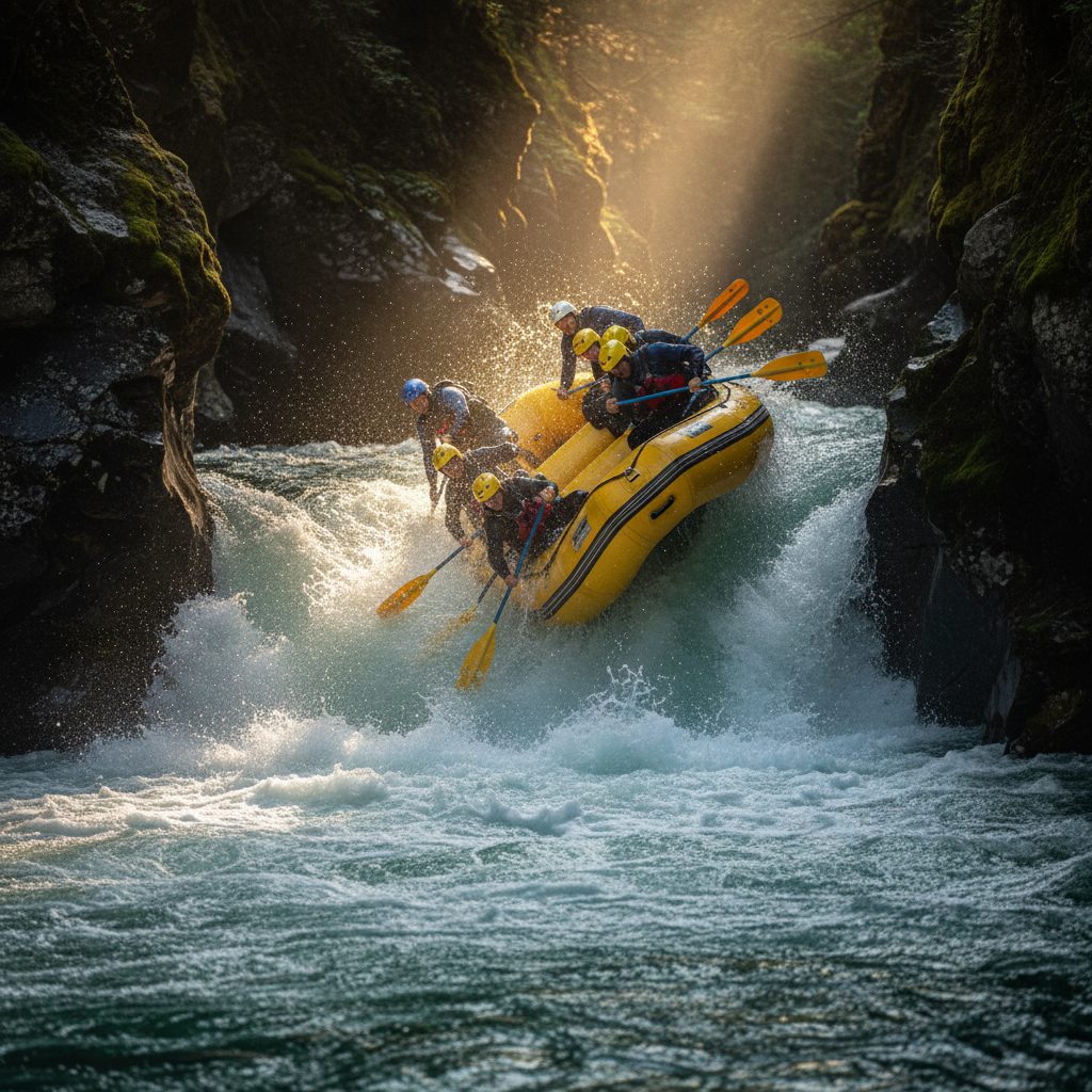 اصطلاحات تجهیزات رفتینگ | راهنمای کامل برای مبتدیان 21 rafting_team_high_side_action