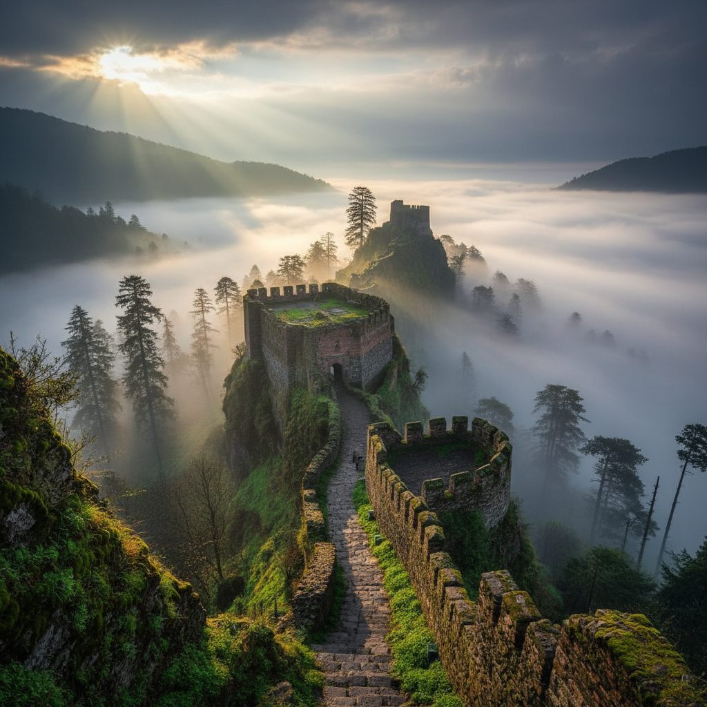 قلعه رودخان کجاست؟ | آشنایی با دژ هزار پله گیلان 2 قلعه رودخان