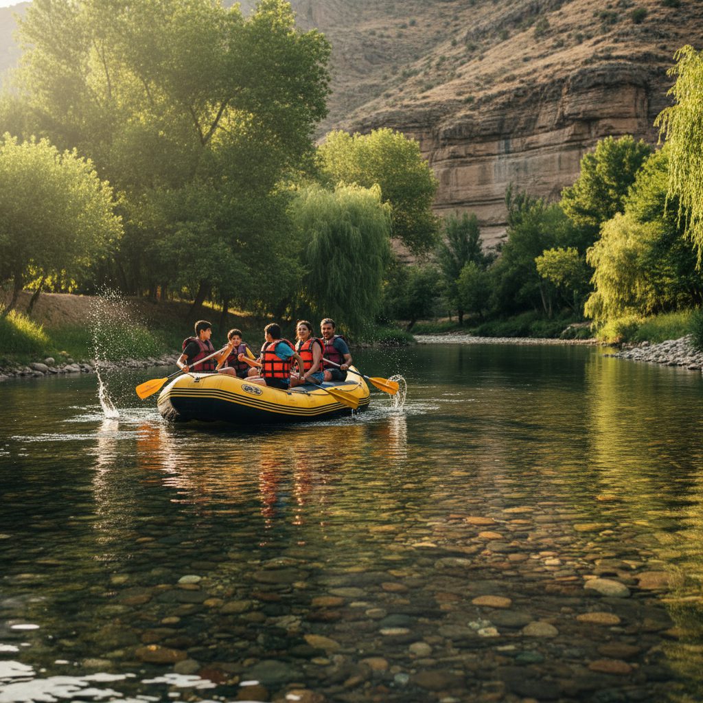 مسیر رفتینگ صادق آباد: راهنمای رفتینگ بکر در زاینده رود 2 مسیر رفتینگ صادق آباد
