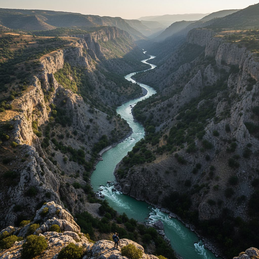 رودخانه سیروان کجاست؟ راهنمای کامل مسیر و رفتینگ در اورامانات 2 رودخانه سیروان کجاست