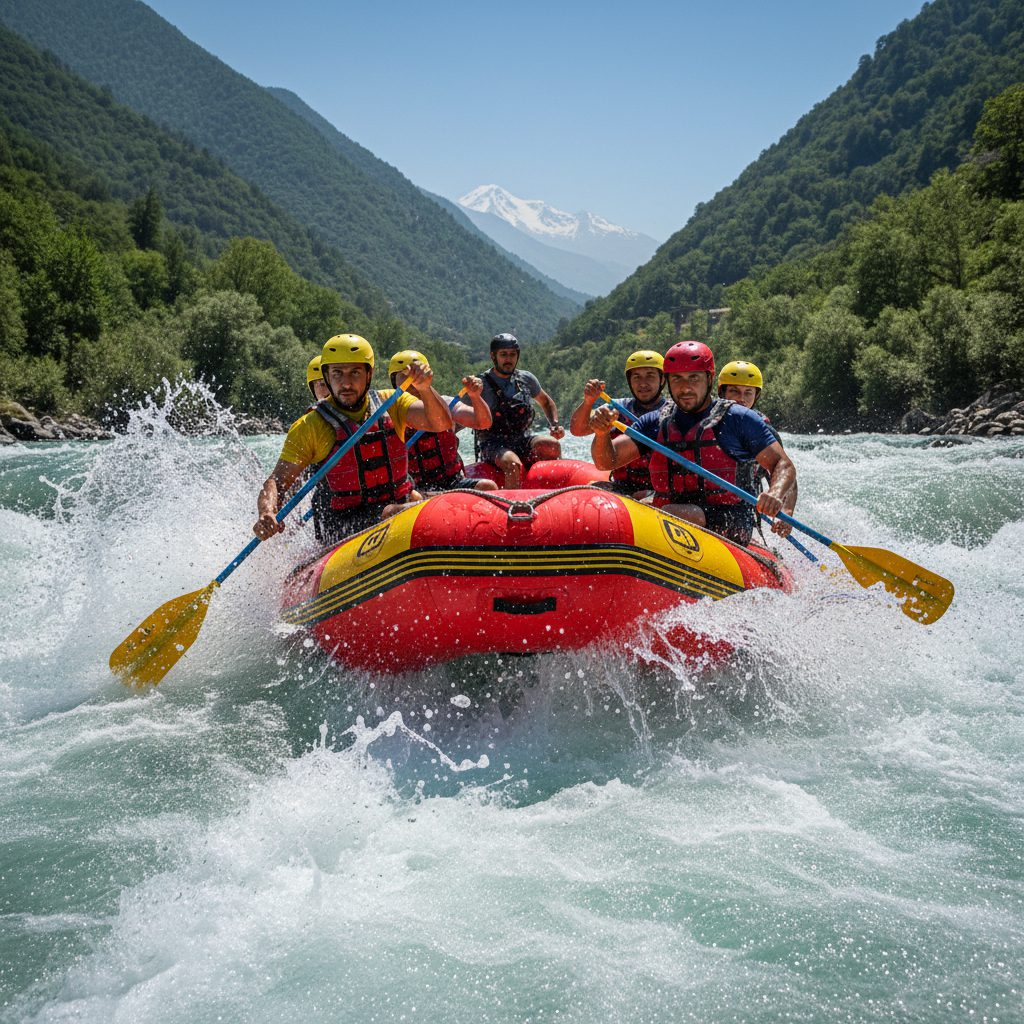 whitewater_rafting رفتینگ خروشان چیست؟ راهنمای حرفهایها برای فتح امواج