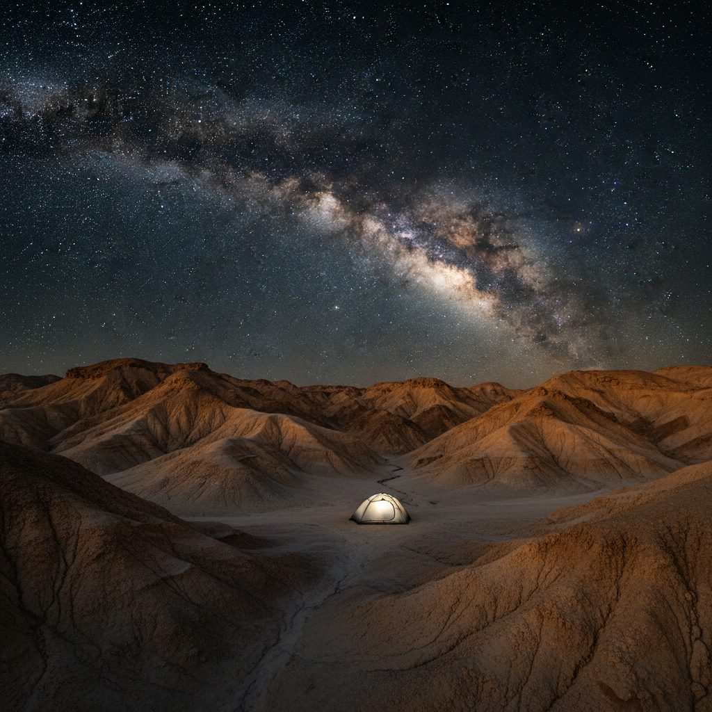 رصد ستارگان در چابهار | راهنمای کمپینگ در کوههای مریخی 2 رصد ستارگان در چابهار