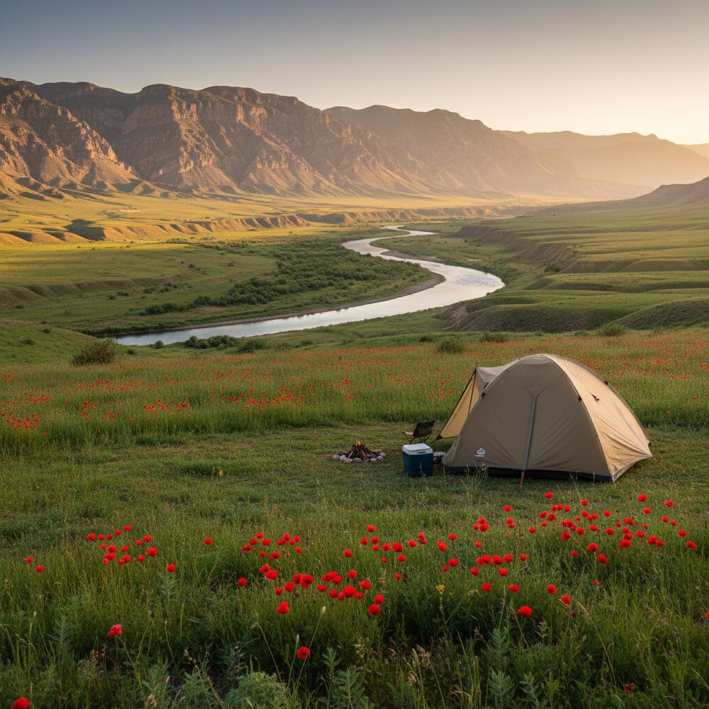 dasht_e_susan_izeh راهنمای جامع کمپینگ در دشت سوسن (صفر تا صد سفر)