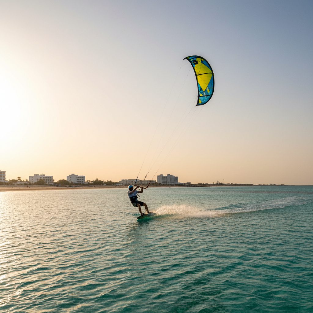 کایت سرفینگ در کیش: چرا این جزیره بهترین مقصد است؟ 2 کایت سرفینگ در کیش