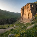 کول فرح ایذه: راهنمای بازدید از دره اسرارآمیز ایلامیان 17 سنگ نگاره های کول فرح ایذه سفری به قلب تاریخ ایلامیان