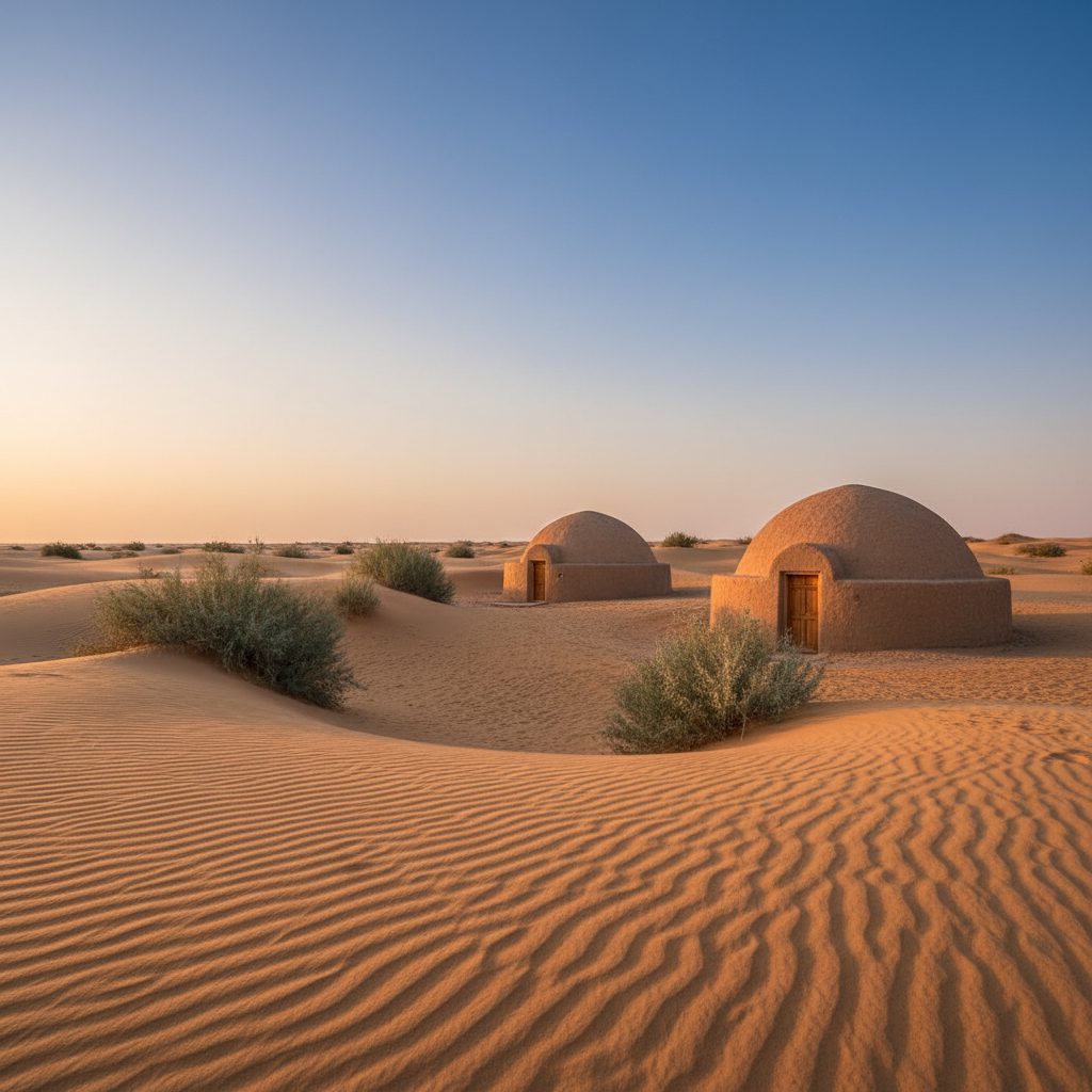 کویر متین آباد کجاست؟ راهنمای اولین اکو کمپ توریستی ایران 2 کویر متین آباد