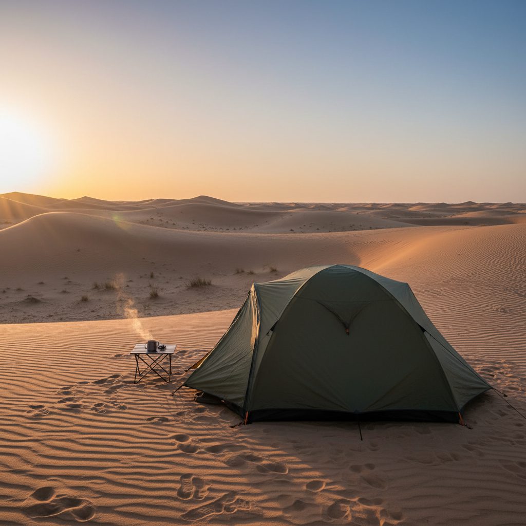 سفر به کویر مصر در زمستان: بهترین فصل برای کمپینگ کویری 6 سفر به کویر مصر در زمستان