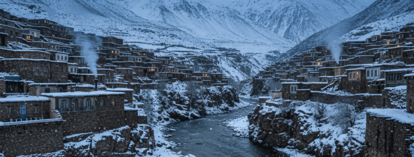 اورامانات در زمستان | راهنمای سفر به بهشت برفی کردستان 1 uramanat in winter